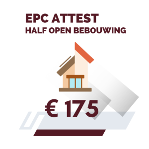 goedkoop epc attest aanvragen half open bebouwing