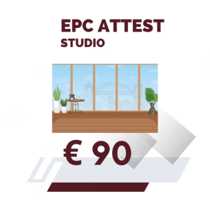 goedkoop epc attest aanvragen studio